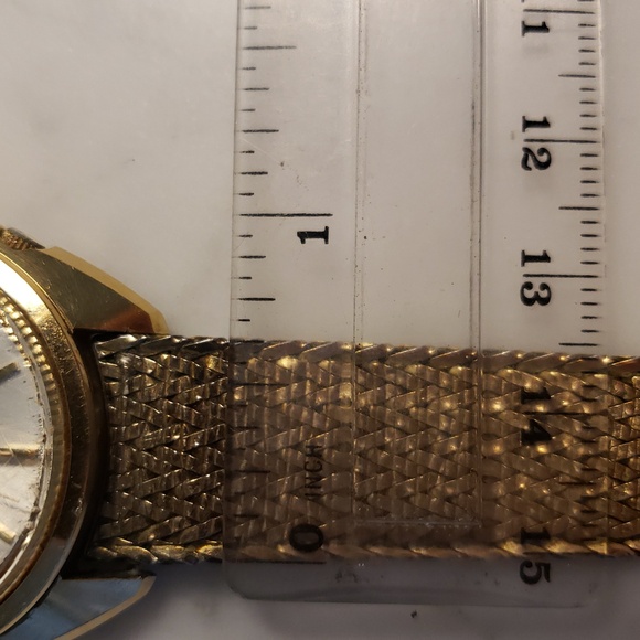 Vintage Seiko Men's Automatic Goldtone Watch 6106-6007 With Mesh Bracelet Runs! - Picture 11 of 12